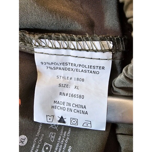 eliteMed Performance Scrub Pants Olive Jogger Style Women’s Size XL - Picture 9 of 11